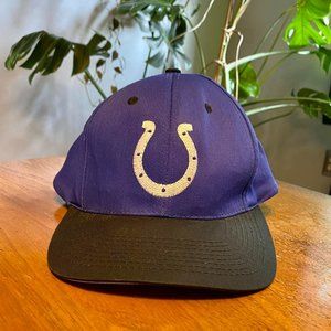Vintage Indianapolis Colts Logo 7 NFL Football Lightup Snapback Hat